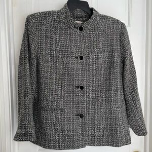 Size 16 gray lined jacket